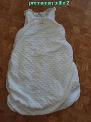 Gigoteuse prémaman taille 2