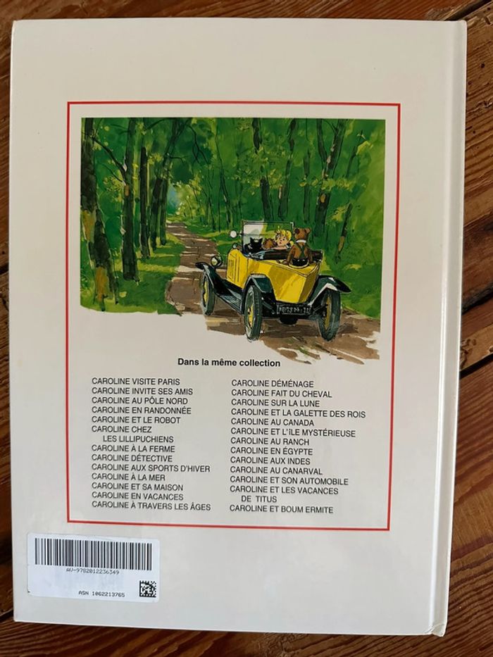 Livre vintage Pierre Probst Caroline et Boum ermite ours - photo numéro 2