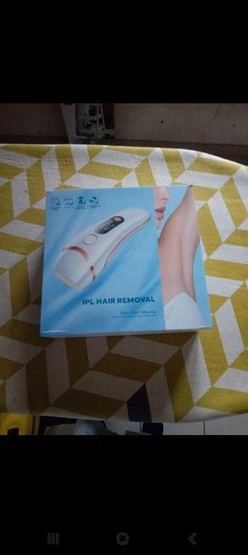 Epilateur lumière propulser