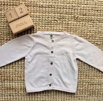 Gilet Grain de blé 12mois / 74cm