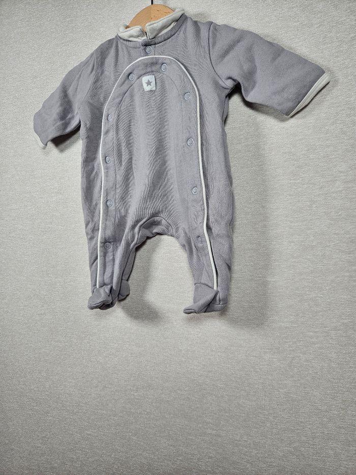 Pyjama chaud kiabi 1 mois 52-55cm - photo numéro 5