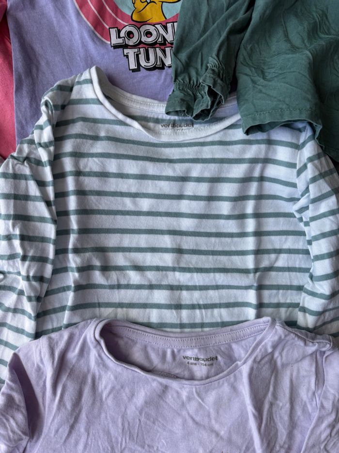 Lot de t- shirt fille - photo numéro 9