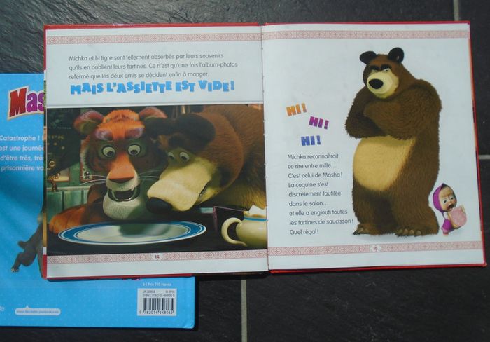 Lot de 2 livres "Masha et Michka" - photo numéro 3