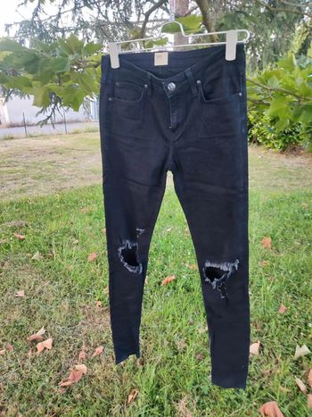 Jean skinny homme troué Lee taille 38