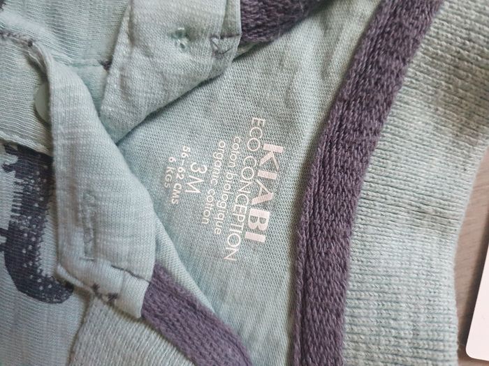 Maillot t-shirt polo 3mois garçon - photo numéro 2