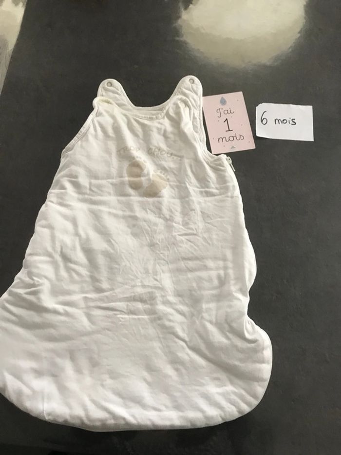 Turbulette kiabi pied