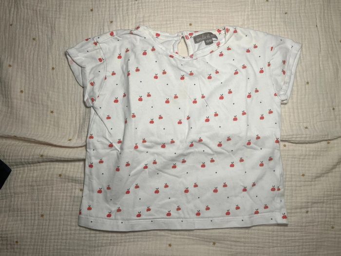 Lot de deux tee shirts 18 mois - photo numéro 2
