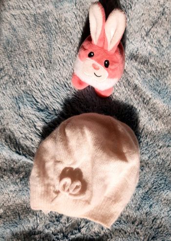 Bonnet obaïbi 47 cm en angora