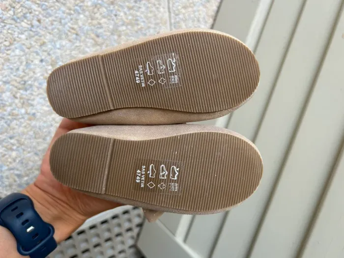Ballerines dorées avec noeud bébé fille Gémo - photo numéro 5