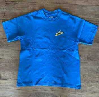 Tee shirt bleu marque Vans