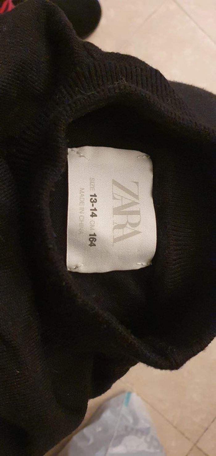 Pull fin noir Zara - photo numéro 3