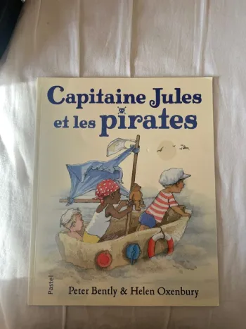 Livre capitaine Jules et les pirates