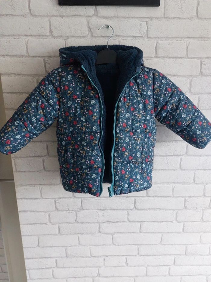 Manteau reversible Bout'chou taille 24 mois - photo numéro 2