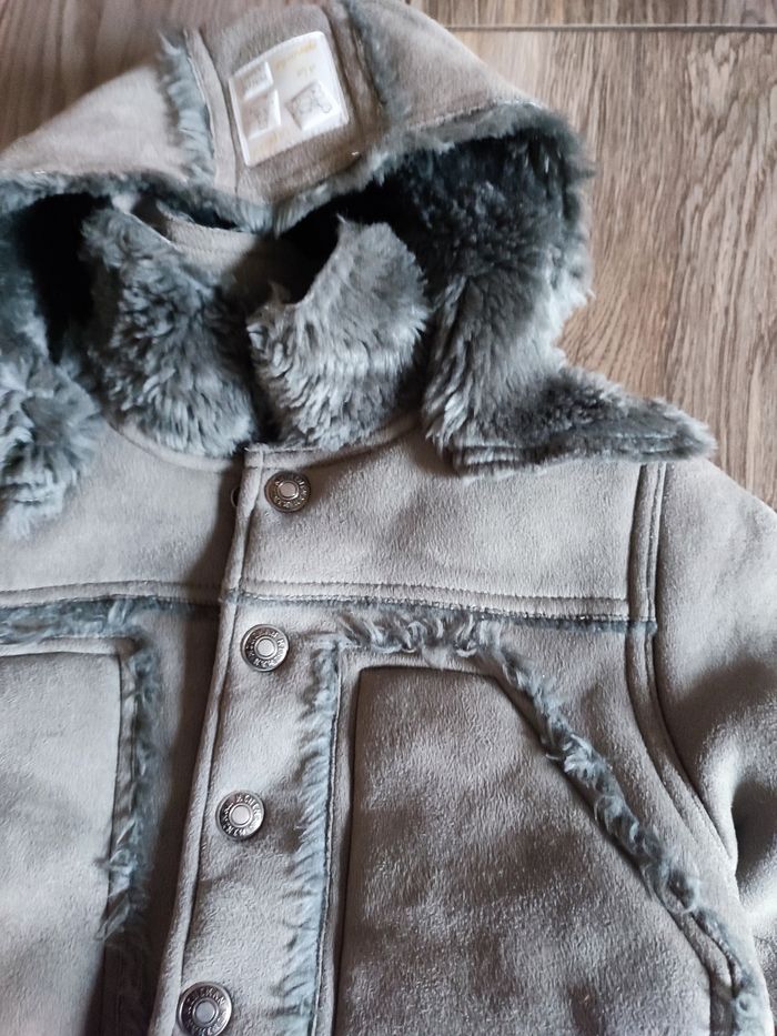 Manteau blouson aviateur Miniman 12 mois neuf - photo numéro 2