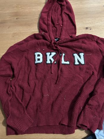 Pull à capuche