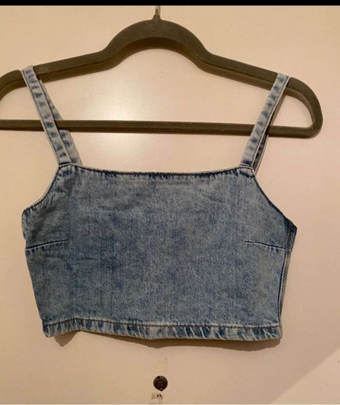 Debardeur en jean H&M taille 32 neuf