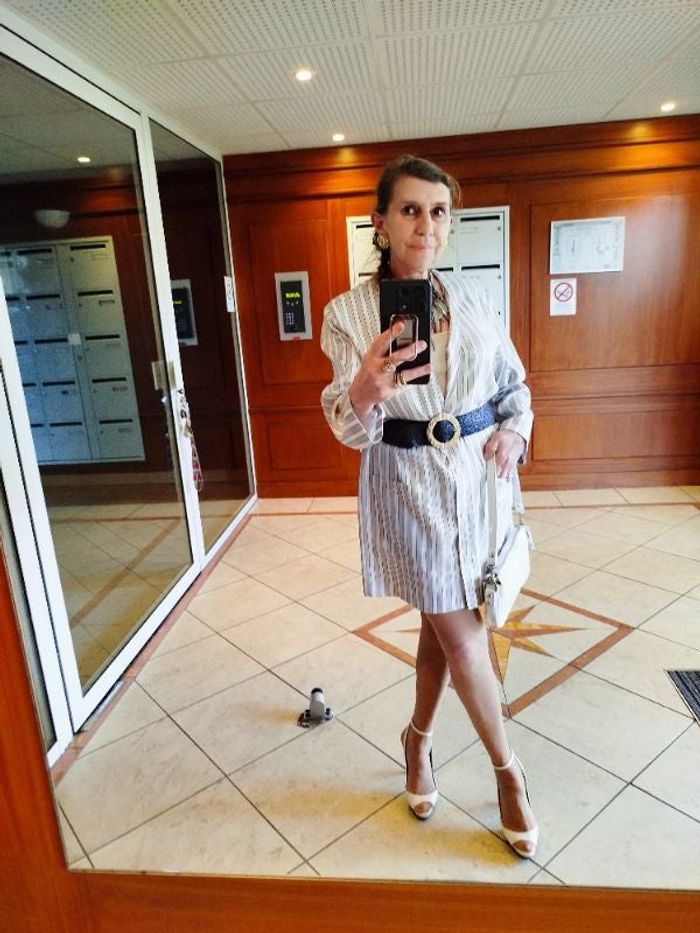 Robe 👗 satiné M/L chemise RODIER