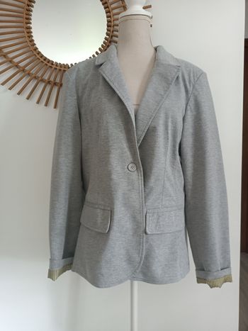 Veste blazer grise Kiabi 46