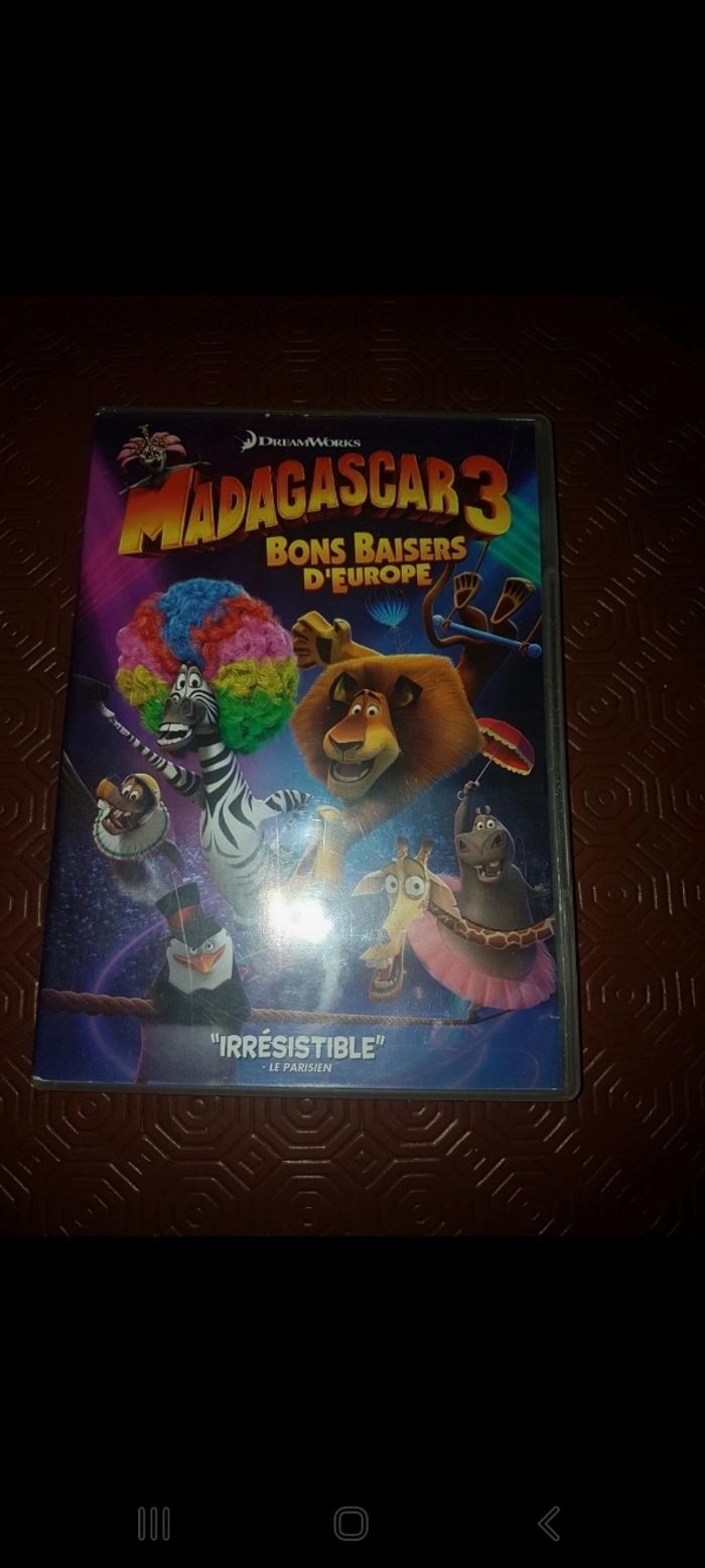 Dvd Madagascar 3