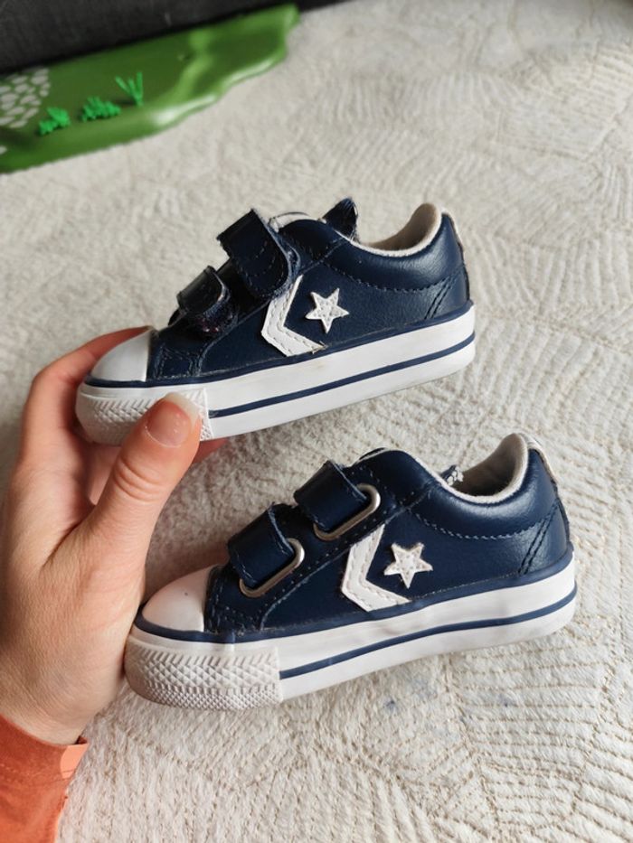 Converse basses cuir 19 - photo numéro 4