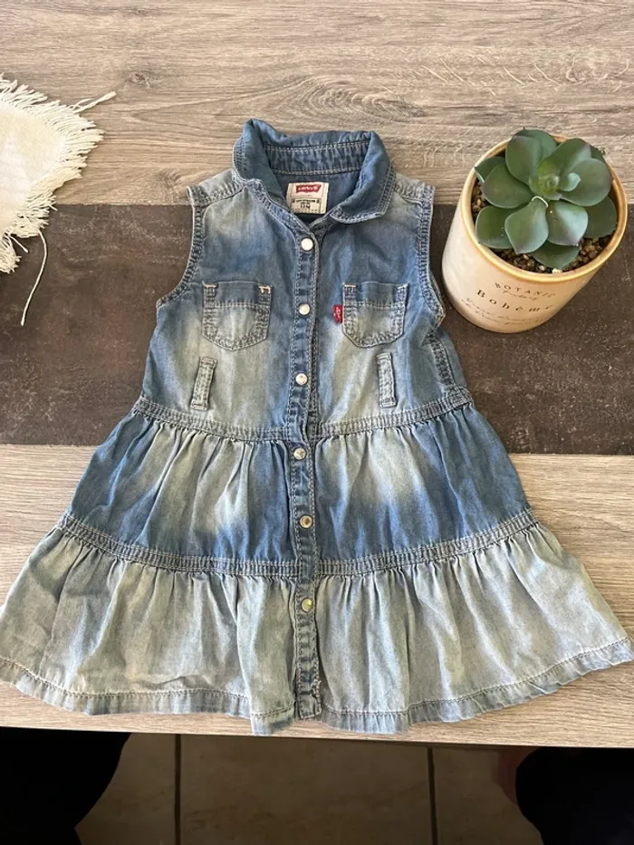 Robe en jean Lévis 12 mois