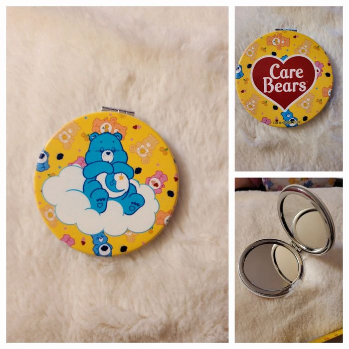 Miroir jaune Les Bisounours