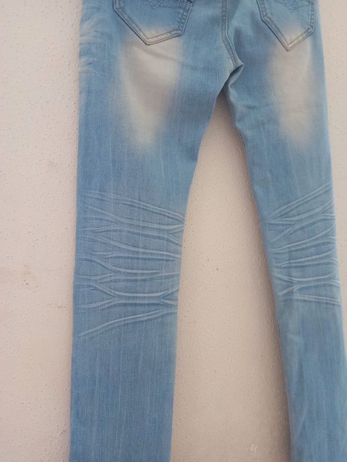 Pantalon jeans Femmes délavé Taille : 38 - photo numéro 9