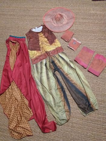 Déguisement complet Raya 130 cm