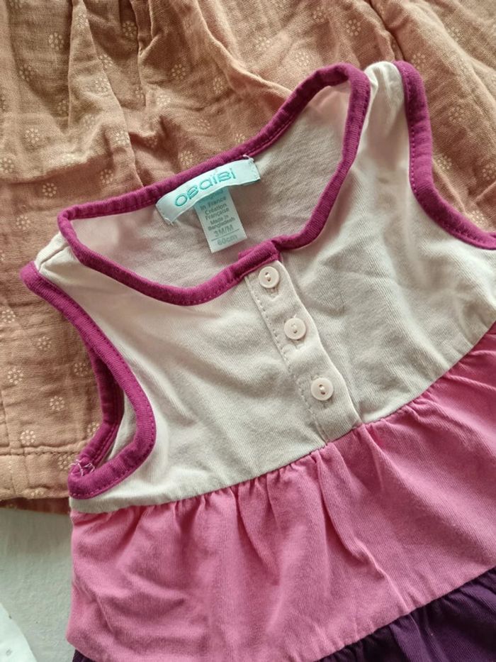 Lot 6 robes 3 mois - photo numéro 2