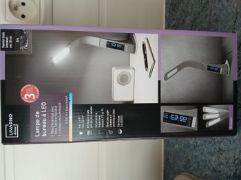 Lampe de bureau a led
