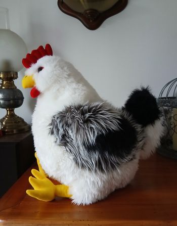 Maxi Peluche Coq de Bresse *44 cm