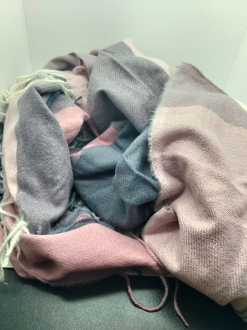 Écharpe style Burberry