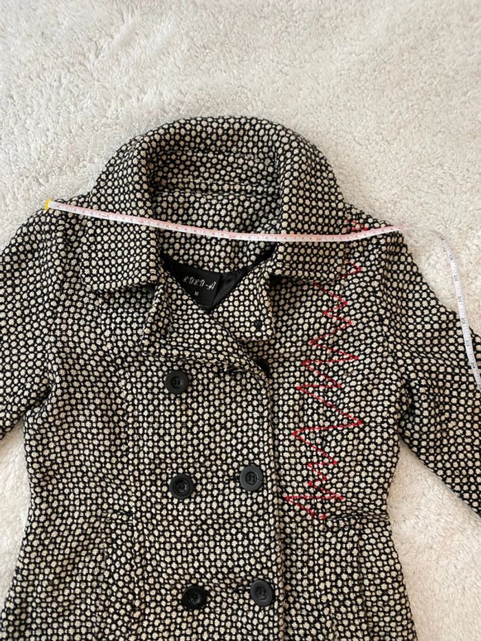 Veste chiné noir et blanc - esprit Desigual - photo numéro 7
