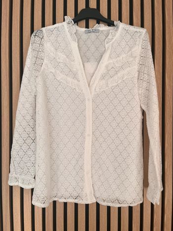 Blouse blanche tendance
