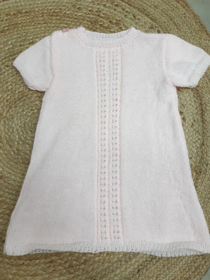 Ensemble gilet et robe en maille - photo numéro 4