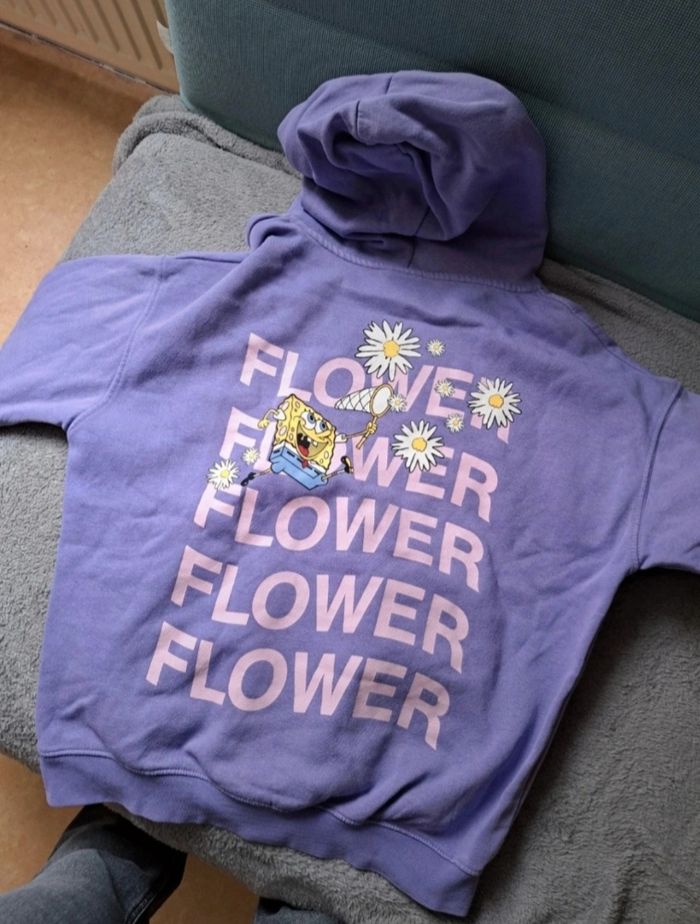 Pull Sweat bob l'éponge violet