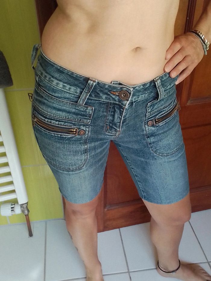 Short en jeans femme Viamos - photo numéro 8
