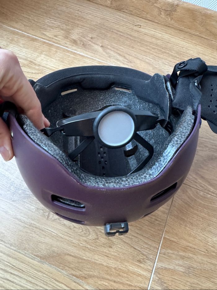 Casque de vélo ville adulte violet - photo numéro 5