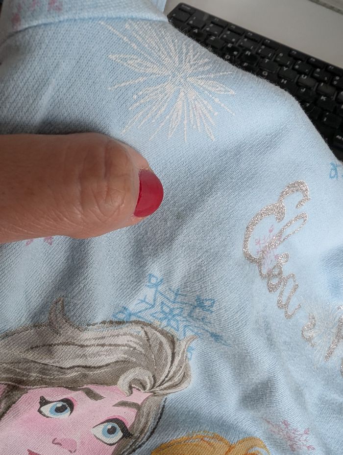 Sweat bleu ciel Reine des neiges - 5A - Disney FROZEN - photo numéro 9