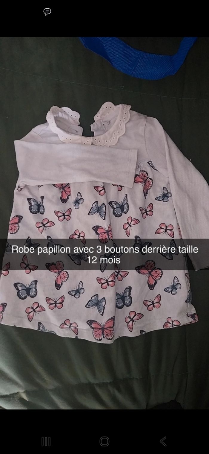 Robe papillon
