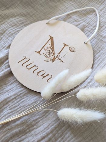 Médaillon prénom à personnaliser