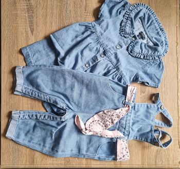 Salopette , robe bébé