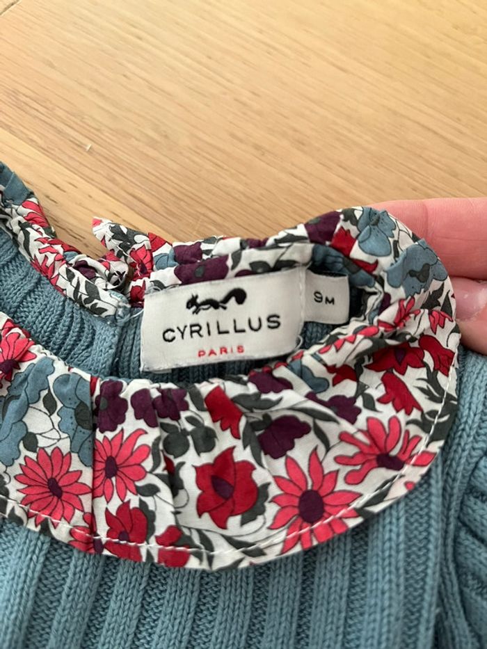 Pull fin col Liberty Cyrillus 9 mois - photo numéro 2