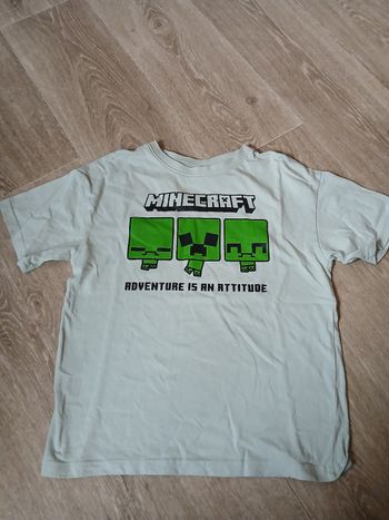 Tee shirt Minecraft 8 ans