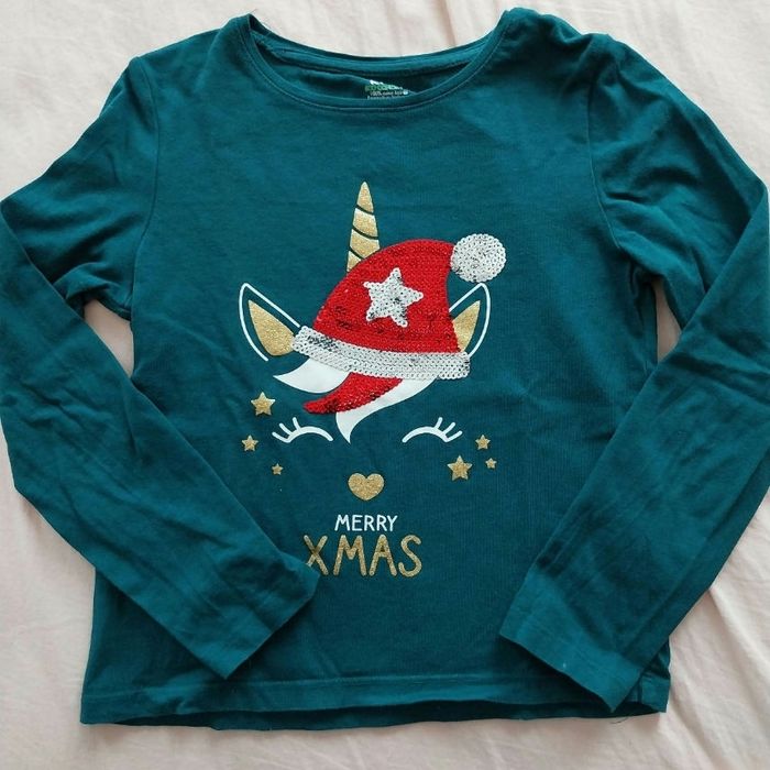 T-shirt Noël manches longues fille 6 ans kiabi