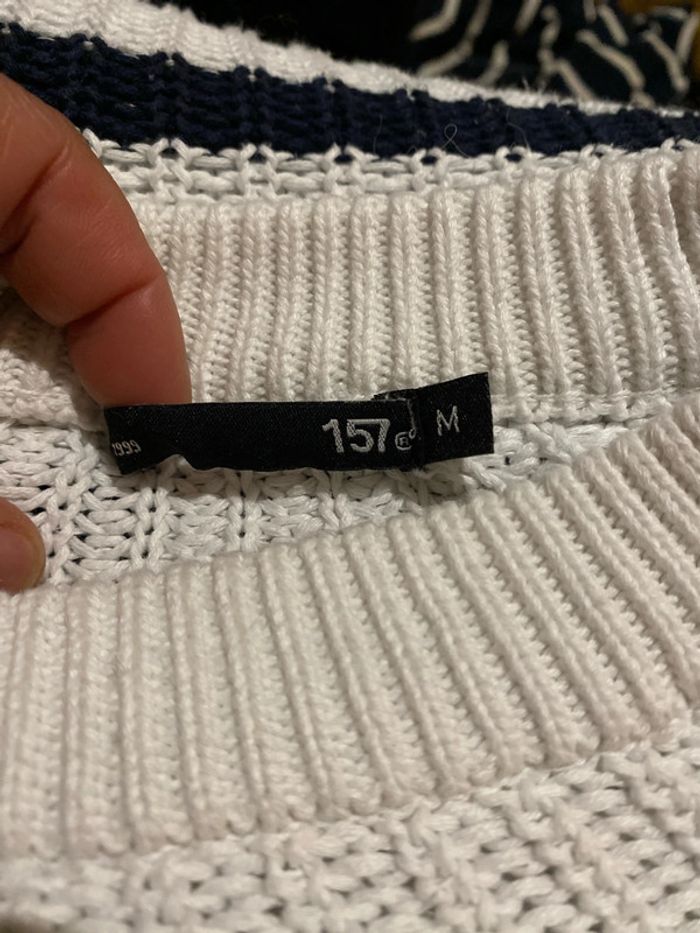 Superbe Pull Bicolore Taille M - photo numéro 9