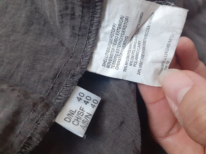 Veste épaulettes kaki L - photo numéro 5