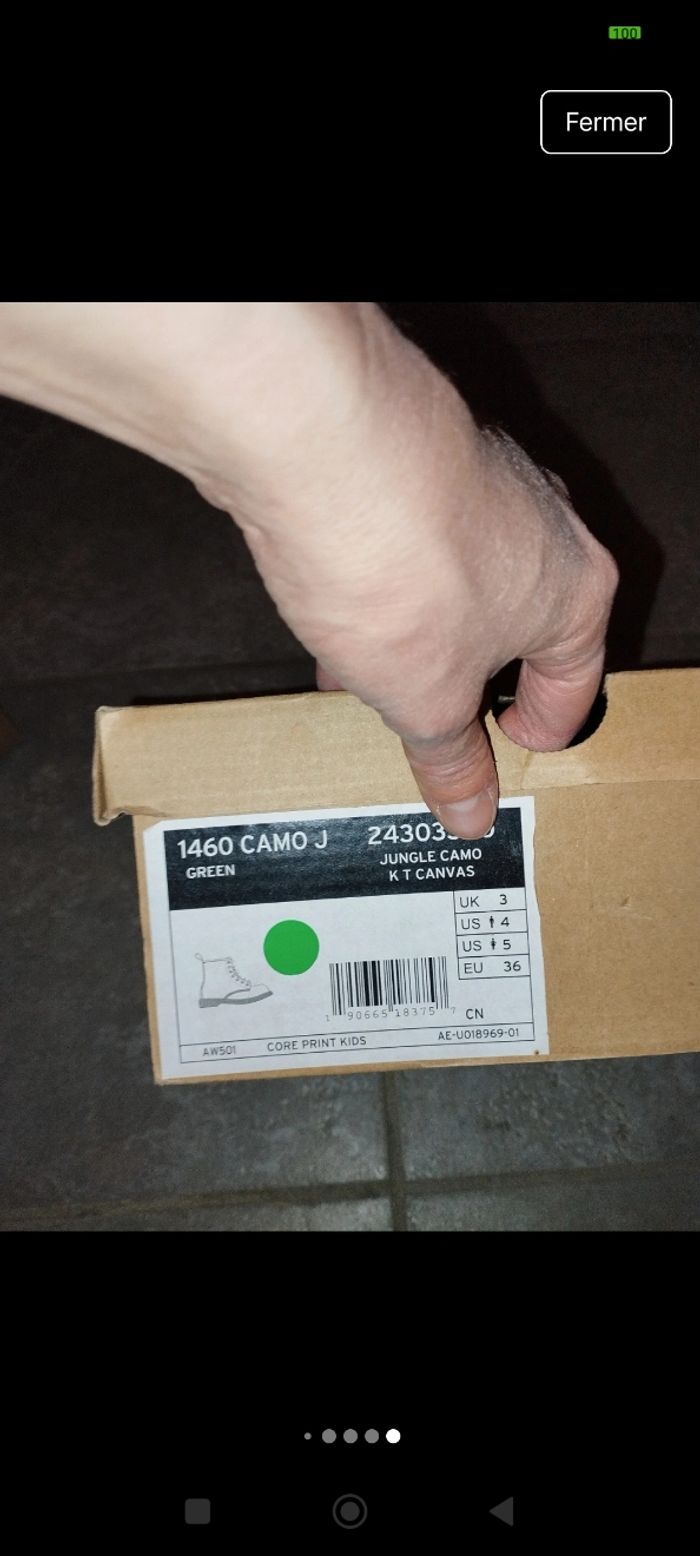 Dr Martens aimilita taille 38neuves - photo numéro 7