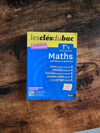 Livre : Les clés du Bac - terminale S