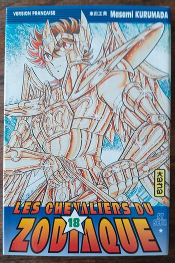 Les Chevaliers du Zodiaque Tome 18 Kana Français 🇨🇵